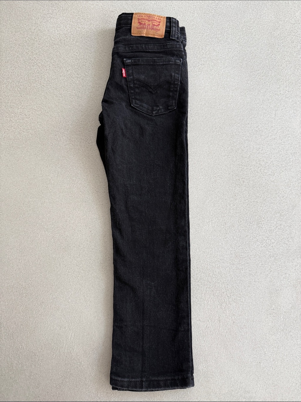 Levi's Black Straight Boys Jeans